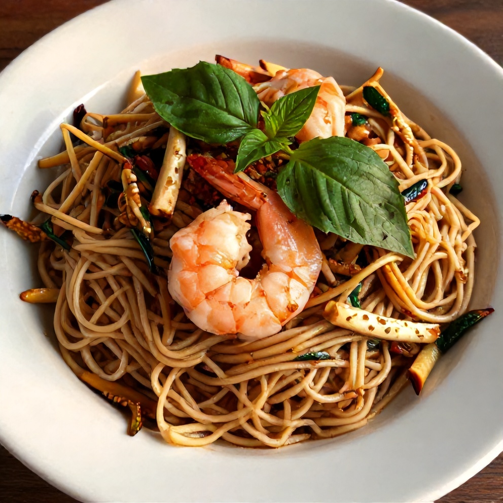 Easy Thai Drunken Noodles