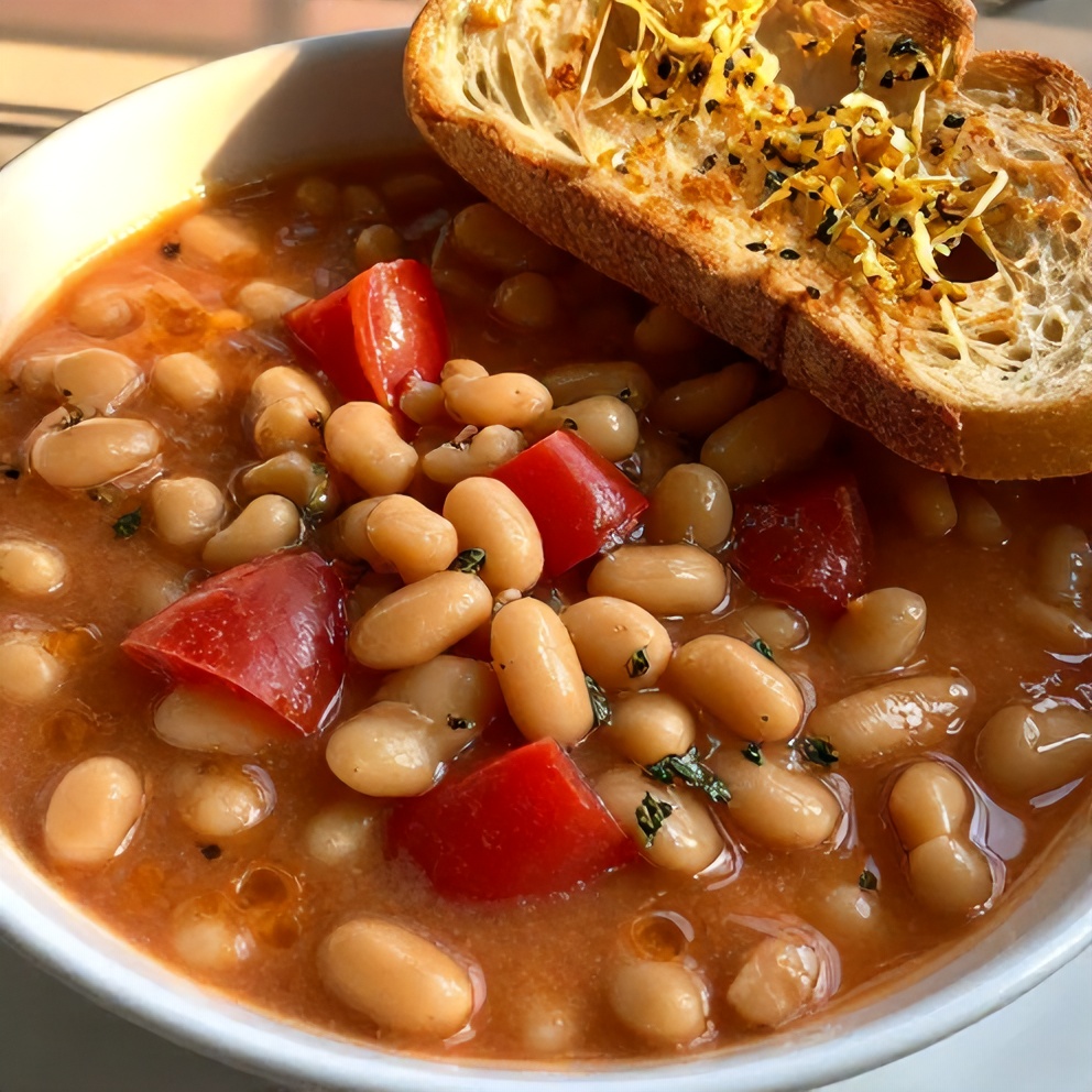 Easy Tomato and White Bean Soup