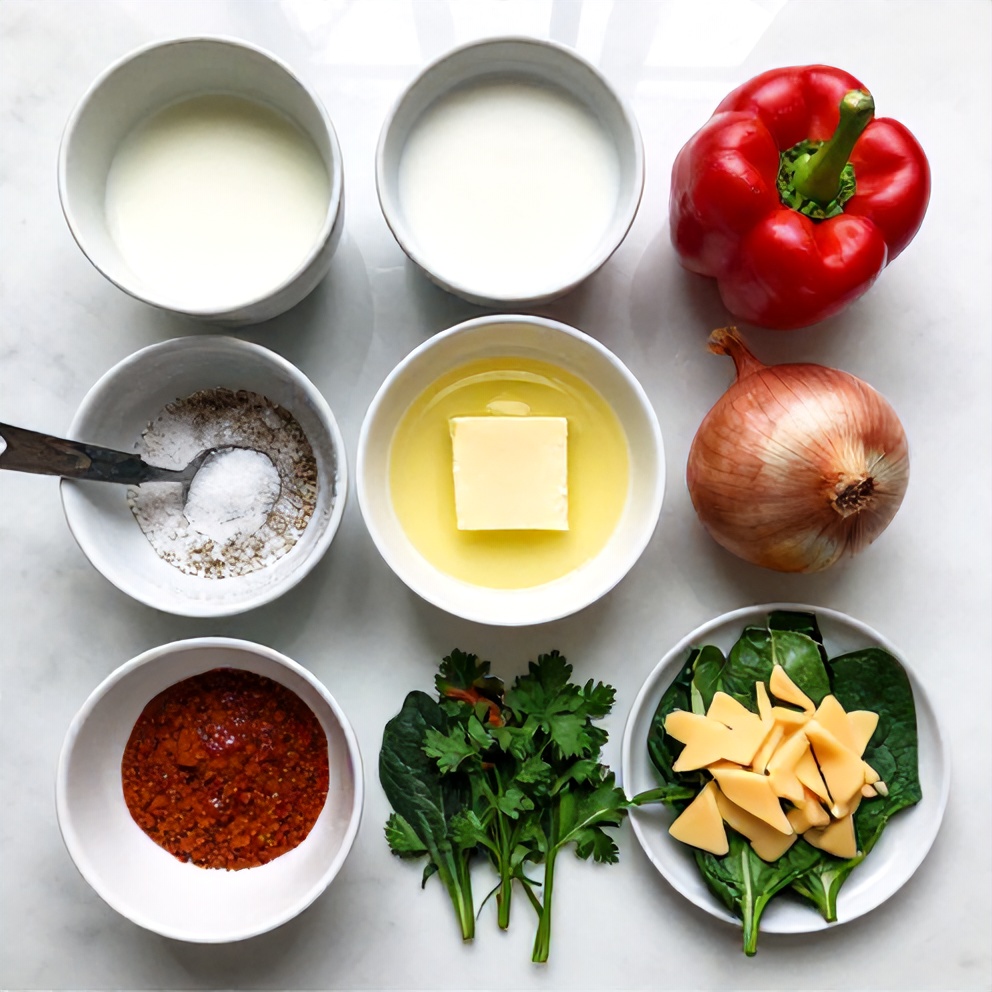 Veggie Scrambled Eggs Ingredients