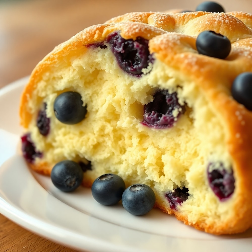 Blueberry Cloud Bread