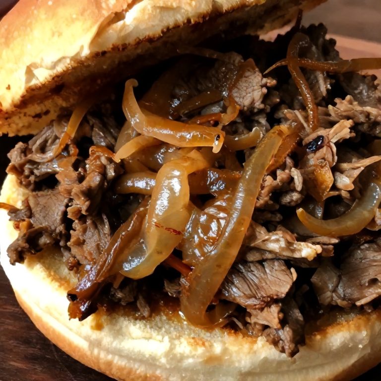 French Onion Beef Sloppy Joes