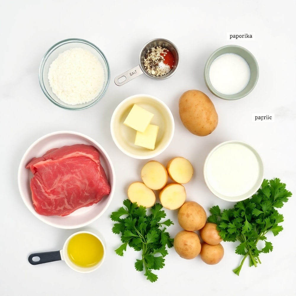 Garlic Butter Steak Bites Ingredients