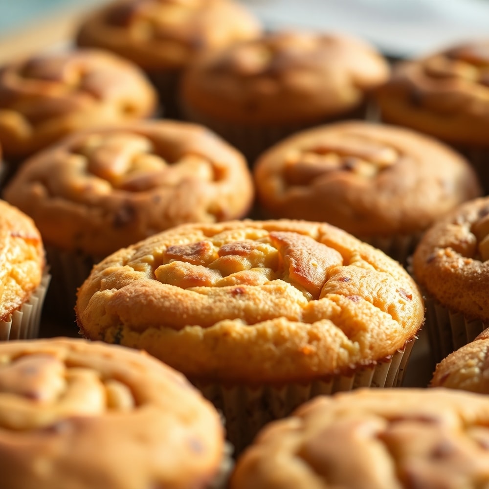 high protein pancake muffins