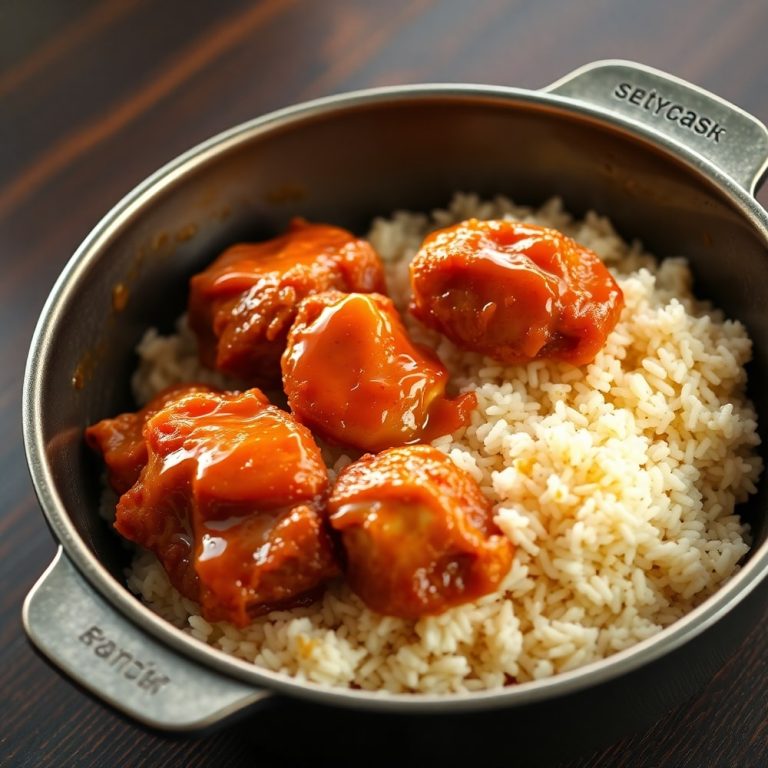 Honey BBQ Chicken and Rice