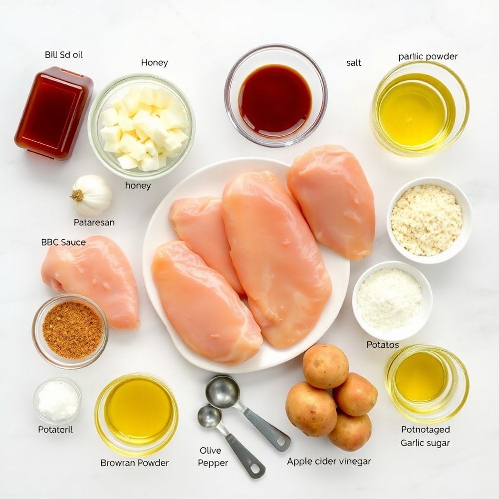 Honey BBQ Chicken Ingredients