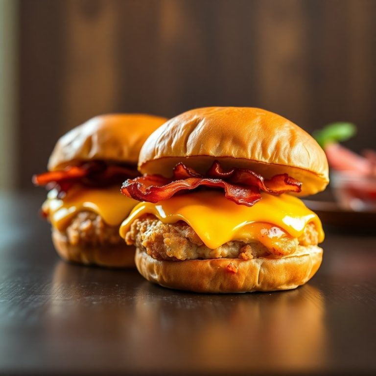 Honey Mustard BLT Chicken Sliders