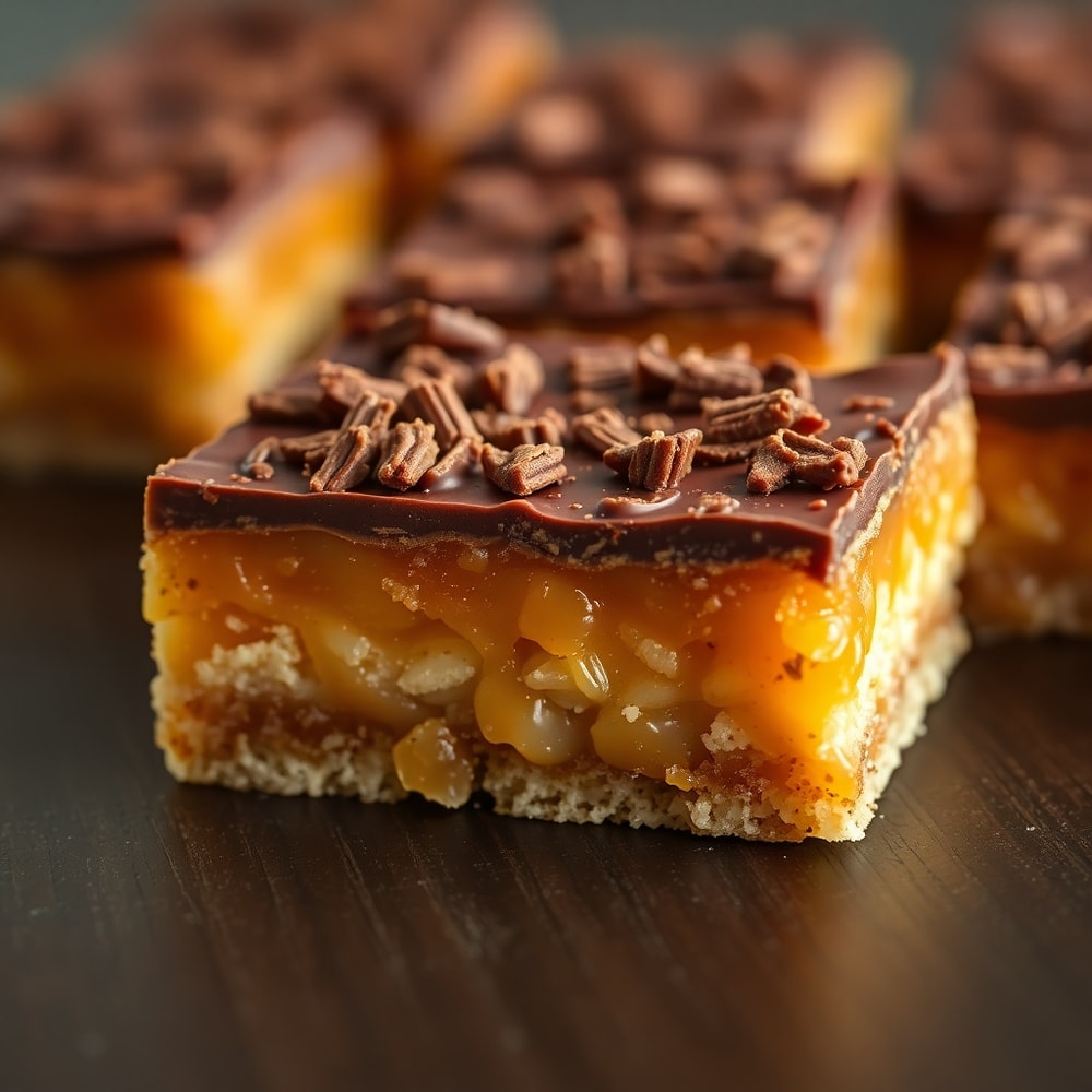 caramel crush bars