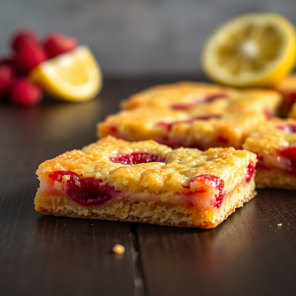 Lemon Raspberry Bars