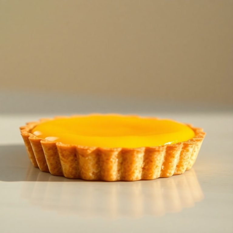 mango curd tart