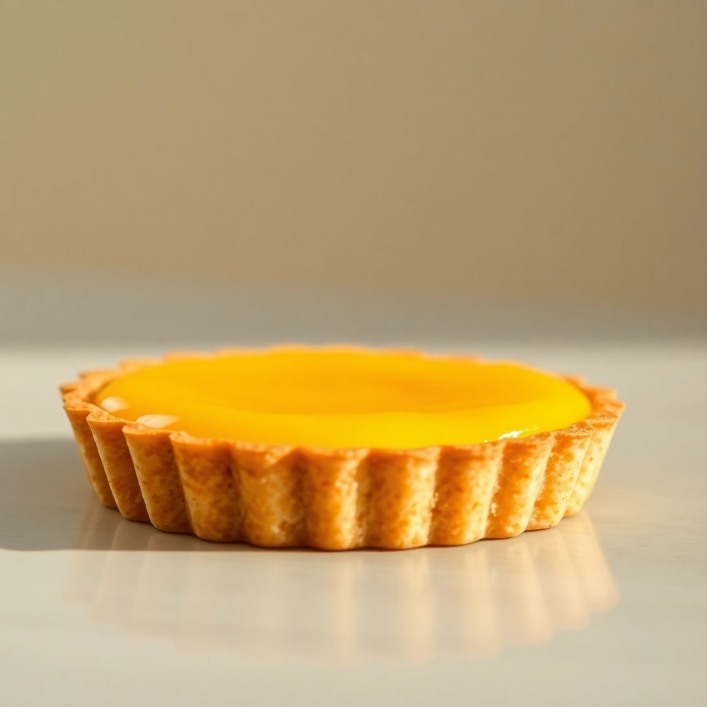 mango curd tart