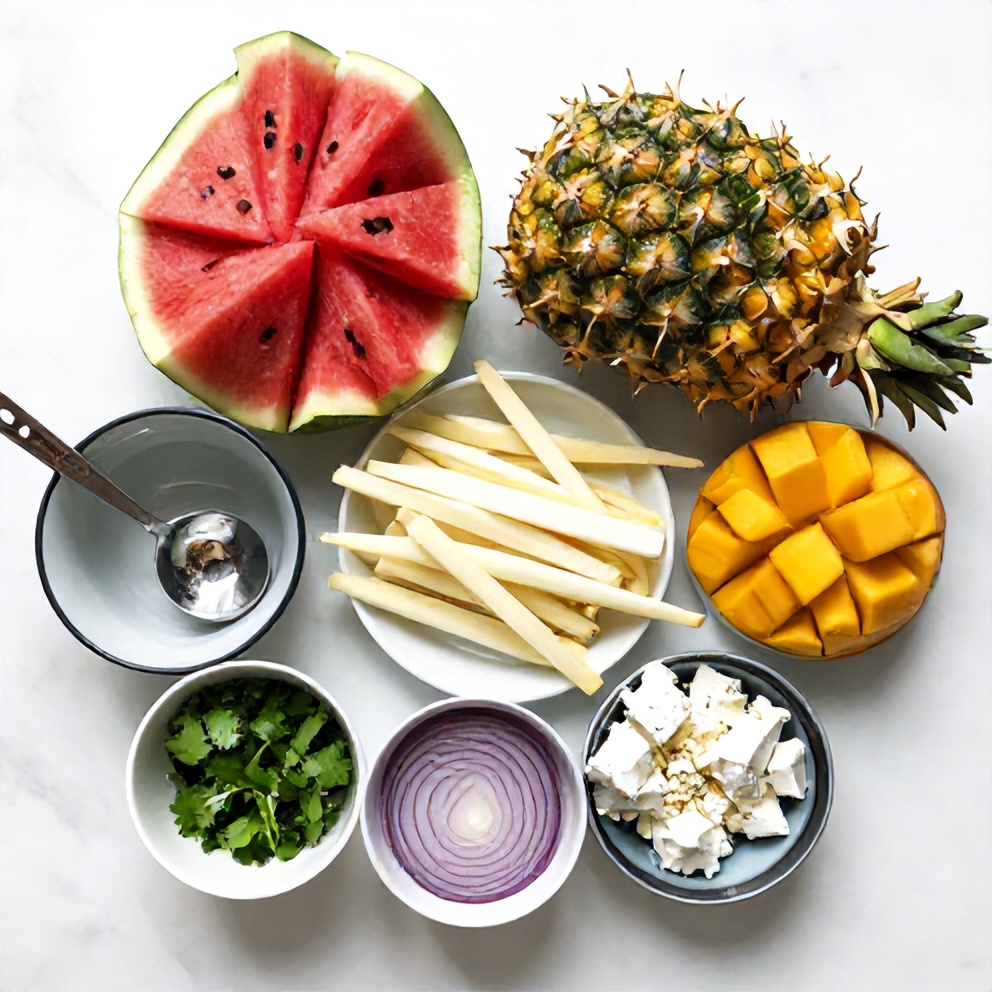 Mexican Fruit Salad Ingredients