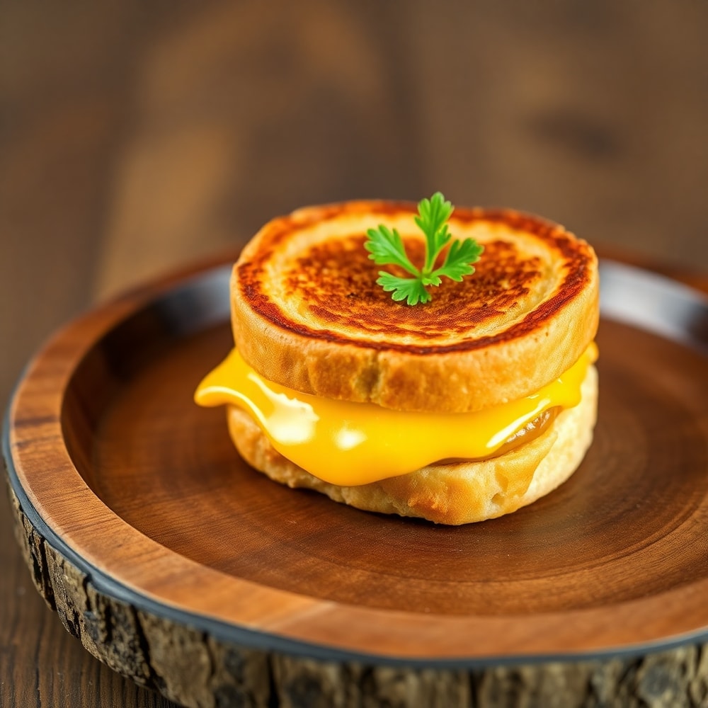 Crispy Mini Grilled Cheese on Hawaiian Rolls