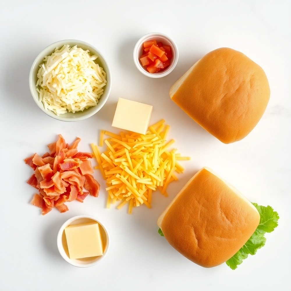 Mini Grilled Cheese Ingredients