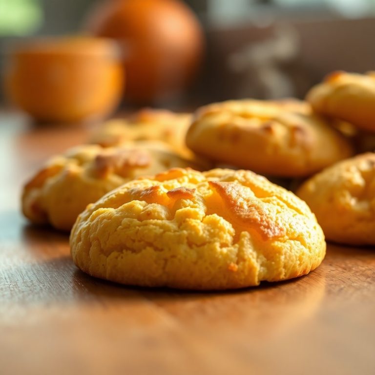 orange scone cookies