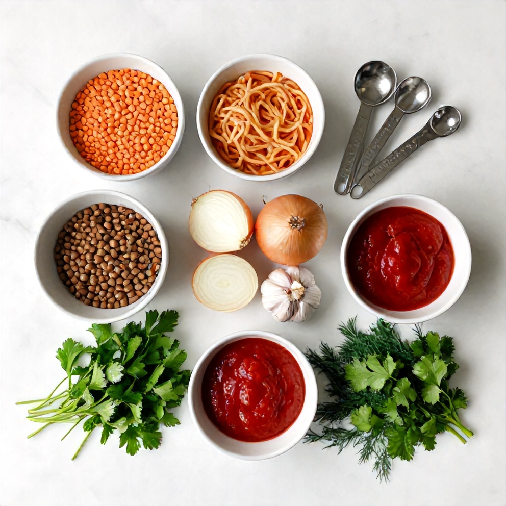 Persian Noodle Soup Ingredients