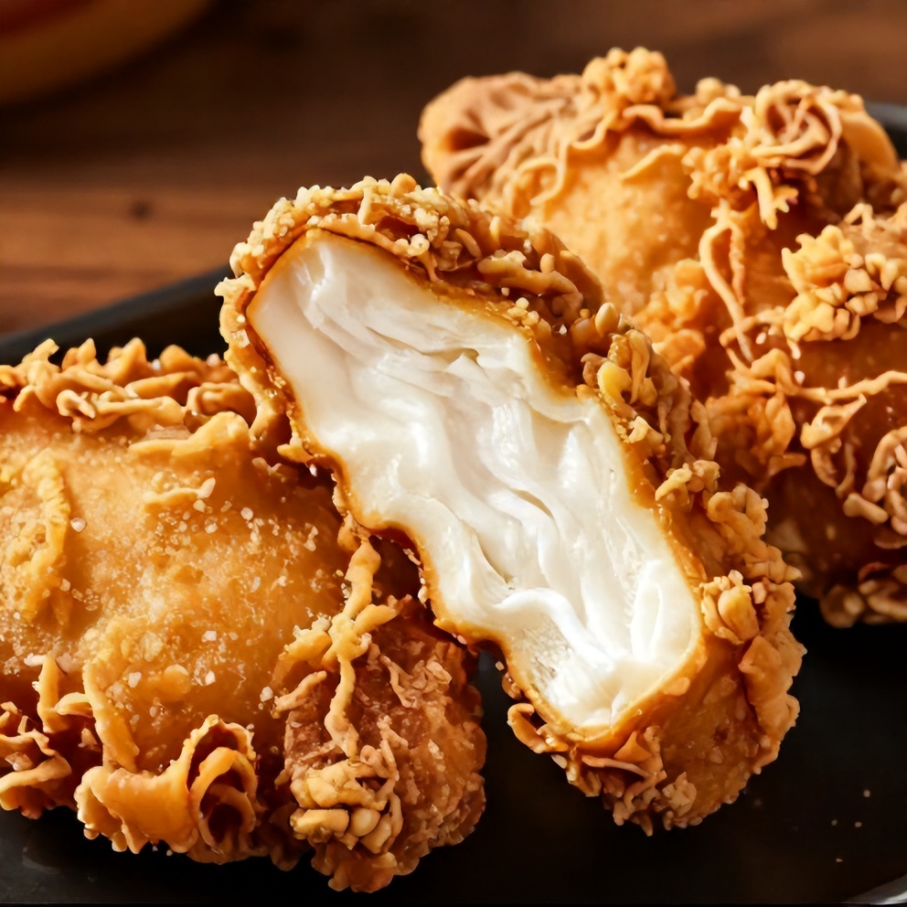 vegan fried chicken tofu