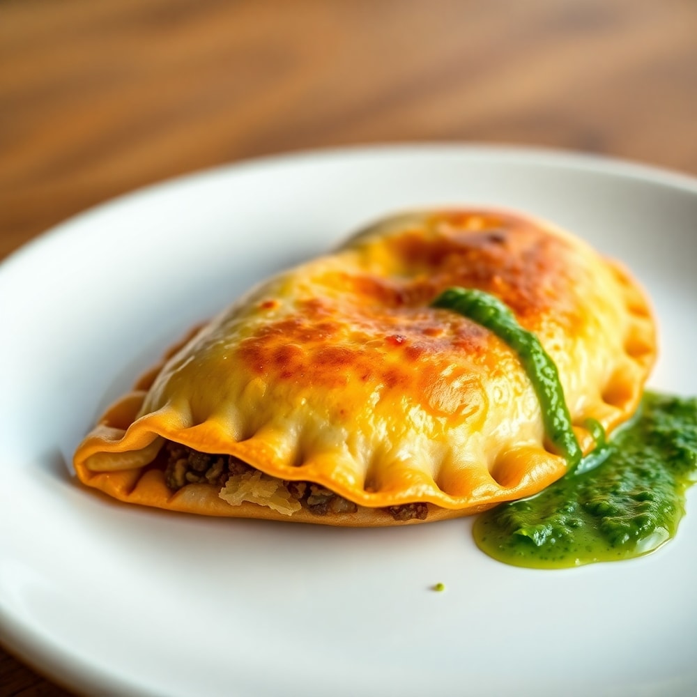 Vegan Lentil Empanadas with Chimichurri