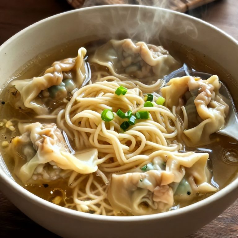 Wonton Noodle Soup